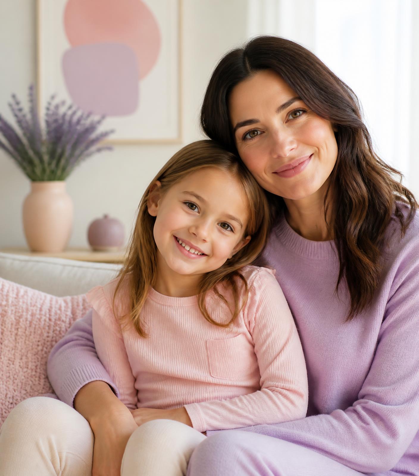 A parent and child together — myofunctional therapy for children and adults